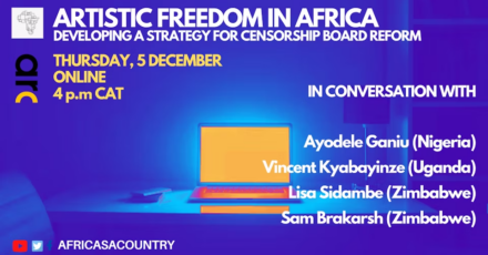 Artistic Freedom in Africa: Developing a Regional Strategy for Censorship Board Reform