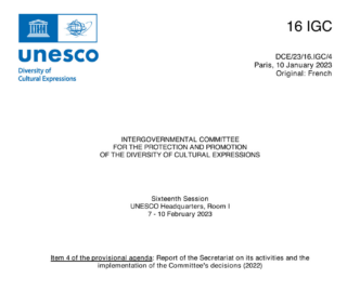 UNESCO Intergovernmental Committee for the Protection and Promotion of the Diversity of Cultural Expressions