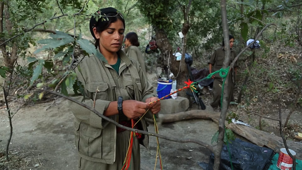 A member of the PKK