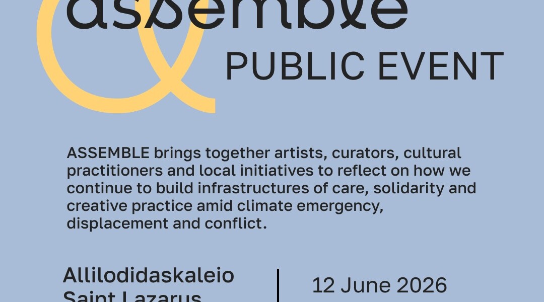 ARC x Assemble: In Conversation in Larnaka - 