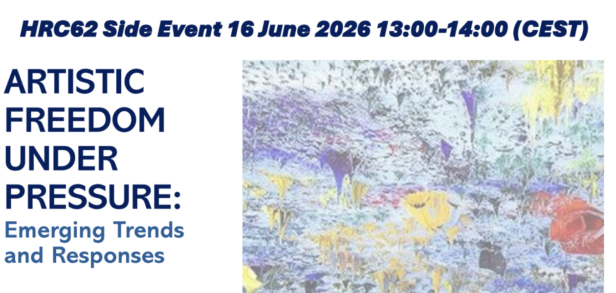 ARC @ 62nd session of UNHRC: Artistic Freedom under Pressure - 